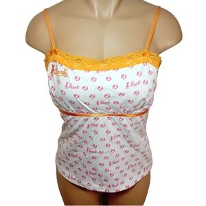 Y2K Disney X Juicy Couture Bambi Camisole Lingerie Top Mcbling Girlhoodcore M